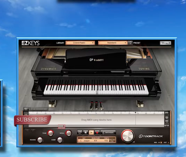 Toontrack GRAND PIANO